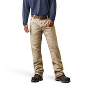 Ariat FR M4 Relaxed Workhorse Boot Cut Pant in Khaki